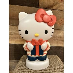Hello Kitty Plastic Blow Mold Christmas Table Top Light 12 Inchedls‎ Tall